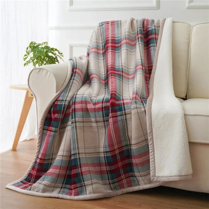 sherpa flannel blanket