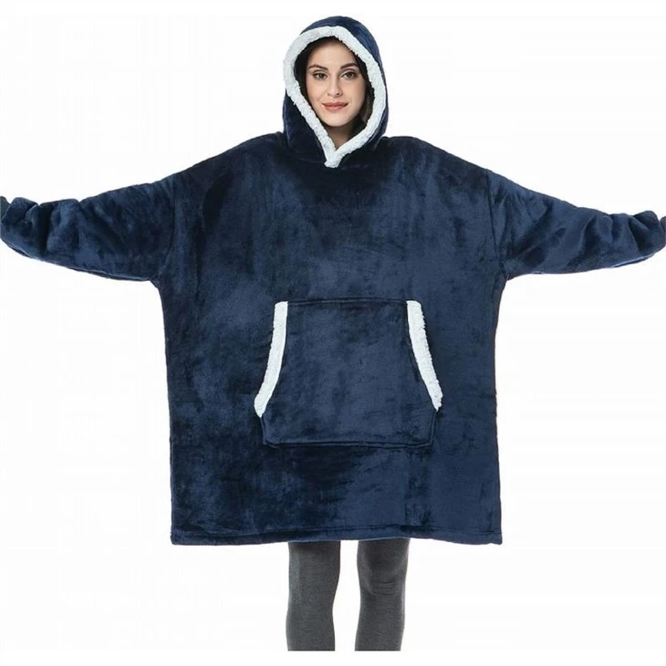 China Flannel Hoodle Blanket