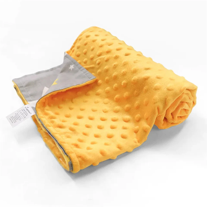 선물용 밍키 도트 담요