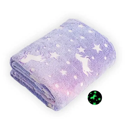 Purple Luminous Blanket
