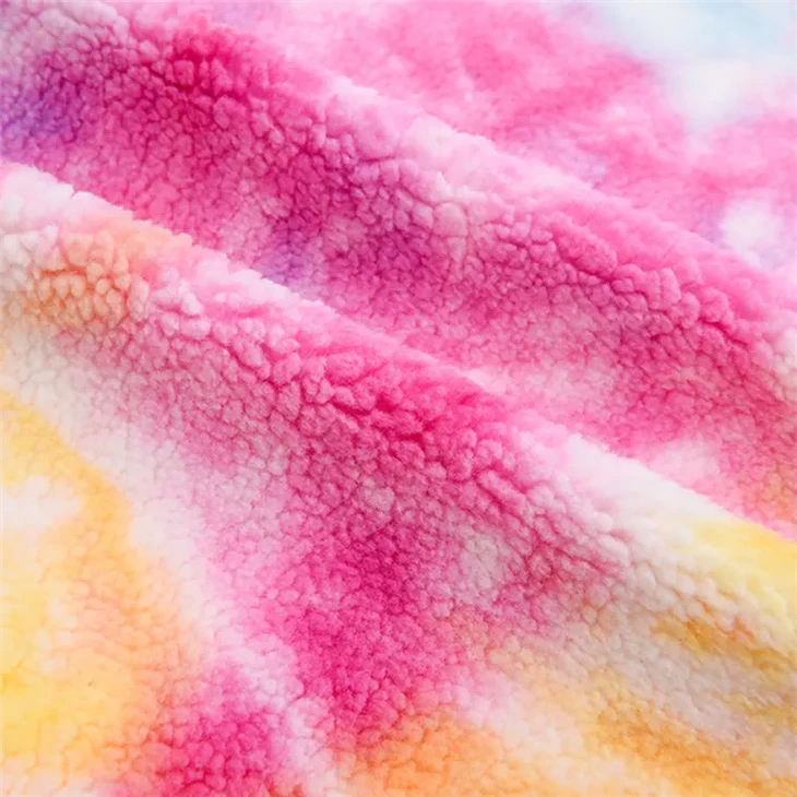 Sherpa Fleece Sleepwear Fabric For Coat in stock