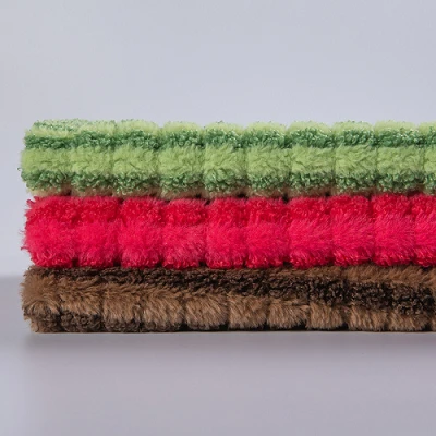 단일 사이드 Jacquard Sherpa 직물