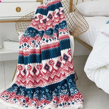 더블 레이어 크리스마스 담요