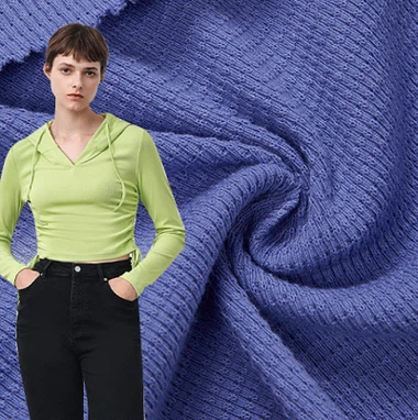 양면 자카드 니트 원단