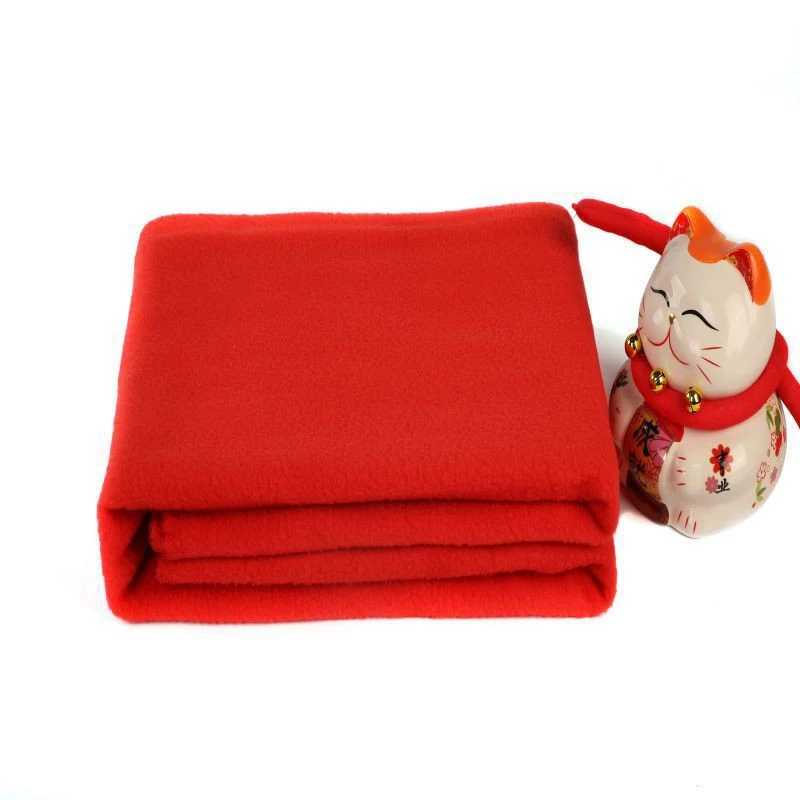 솔리드 패턴 코튼 원단 Polar Fleece Blanekt