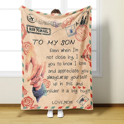 맞춤형 로고 담요